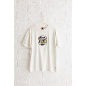 Vintage Mickey, Inc White Embroidered Disney T-shirt Size Men’s XL